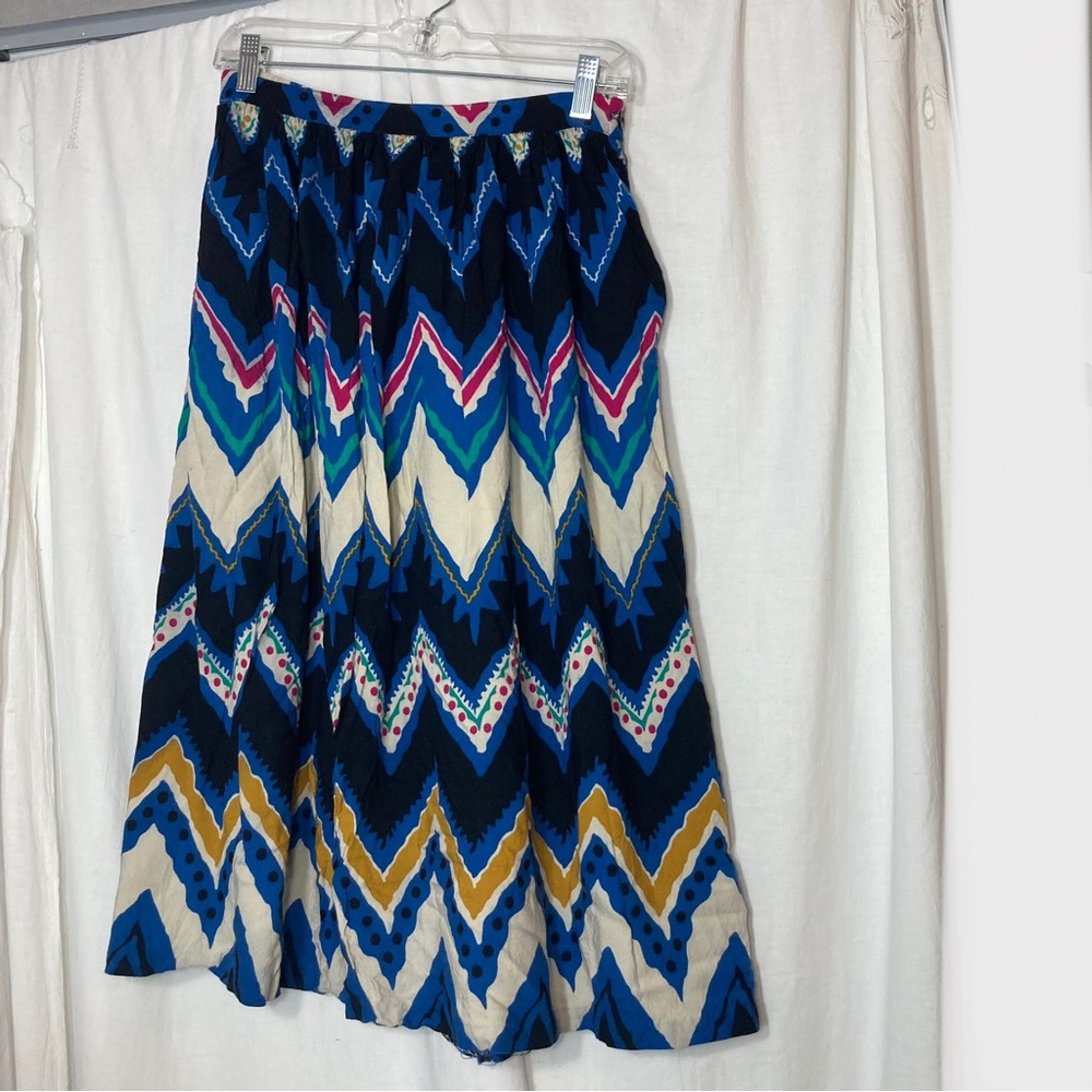 SB Sport vintage zigzag 90s pattern skirt size 10